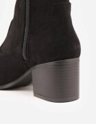 vices Ghete negre Western cu toc gros Vertiona