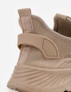 vices Încălțăminte sport Bej închis Cu șireturi pe talpă groasă Unamarie