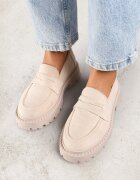 vices Mocasini Bej Casual pe Talpă Groasă Viara