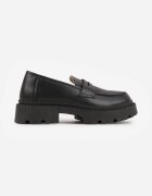 vices Mocasini Negre pe Talpă Groasă Viara