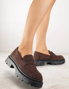 vices Mocassini Casual Maro cu Talpă Groasă Viara