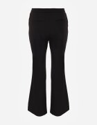 vices Pantaloni de costum negri tip clopot Tessaria