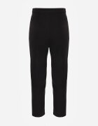 vices Pantaloni Negri Eleganți De costum cu Buzunare Zervia
