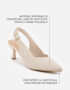 vices Pantofi cu toc Bej