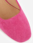 vices Pantofi cu toc Clasici Fucsia cu branț din piele Savira