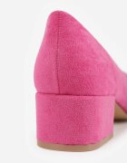 vices Pantofi cu toc Clasici Fucsia cu branț din piele Savira