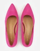 vices Pantofi cu toc fucsia cu toc decorativ cu branț de piele Arvisel