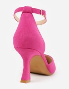 vices Pantofi cu toc Fucsia din imitație de piele întoarsă cu toc clepsidră Esiriva