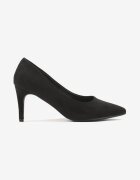 vices Pantofi cu toc Negri Stiletto cu Branț din Piele Cleliae