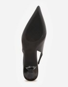 vices Pantofi cu toc Sandale Negre cu toc pisică Fără călcâi cu Decorațiune Metalică Lilenda