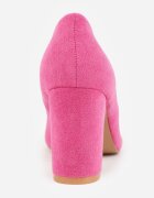 vices Pantofi Fucsia Clasici cu toc cu branț de piele Maithria