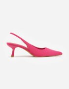 vices Pantofi slingback Fucsia cu toc mic Anatema