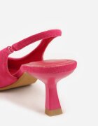 vices Pantofi slingback Fucsia cu toc mic Anatema