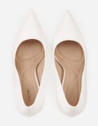 vices Pantofi stiletto Albi Clasici cu Finisaj Neted Selimya