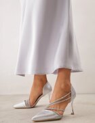 vices Pantofi stiletto Argintii