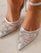 vices Pantofi stiletto Argintii