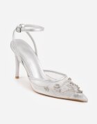 vices Pantofi stiletto Argintii