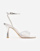 vices Pantofi stiletto Argintii