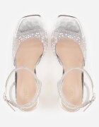 vices Pantofi stiletto Argintii