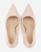 vices Pantofi stiletto Bej cu efect lăcuit Jestiva