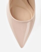 vices Pantofi stiletto Bej cu efect lăcuit Jestiva