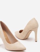 vices Pantofi stiletto Bej deschis Clasici cu Branț din Piele Bellinna