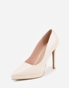 vices Pantofi stiletto Bej deschis Clasici cu Branț din Piele Naturală Amarisse