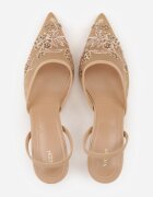 vices Pantofi stiletto Bej închis