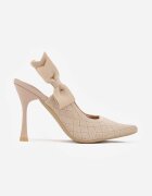 vices Pantofi stiletto Bej închis