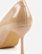 vices Pantofi stiletto Bej închis Lăcuiți Decorați cu barete cu catarame Tameliae