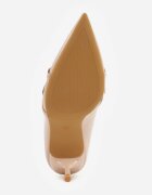 vices Pantofi Stiletto Bej Lăcuiți Decorați cu barete și catarame Tameliae
