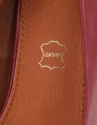 vices Pantofi stiletto Bordo Clasici cu Branț din Piele Mivra