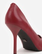 vices Pantofi stiletto Bordo Clasici cu Branț din Piele Mivra