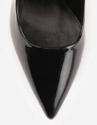 vices Pantofi stiletto Clasice Negre cu Luciu Lăcuit Divenia
