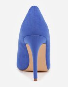 vices Pantofi stiletto clasici albaștri cu branț din piele naturală Ennoriel