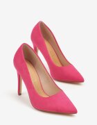 vices Pantofi stiletto Clasici Fucsia cu Branț din Piele Naturală Ennoriel