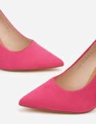 vices Pantofi stiletto Clasici Fucsia cu Branț din Piele Naturală Ennoriel