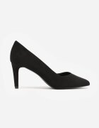 vices Pantofi stiletto clasici negri cu toc cui cu branț din piele și vârf ascuțit Mairina