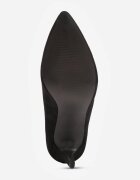vices Pantofi stiletto clasici negri cu toc cui cu branț din piele și vârf ascuțit Mairina