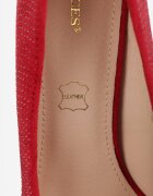 vices Pantofi stiletto Clasici Roșii cu Branț din Piele Santoria