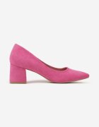 vices Pantofi stiletto Fucsia pe Toc cu Branț din Piele Valaria