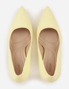vices Pantofi stiletto Galbene Clasice cu Finisaj Neted Selimya