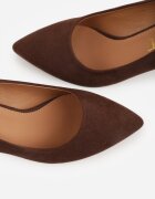 vices Pantofi stiletto Maro cu branț din piele Cleliae