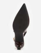vices Pantofi stiletto Maro VICÉS cu călcâiul decupat și aplicație elegantă la curea Naterena
