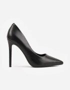 vices Pantofi stiletto Negre Clasice cu finisaj neted Selimya