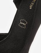 vices Pantofi stiletto Negre cu branț de piele și decupaj lateral Olialira