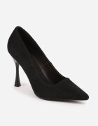vices Pantofi stiletto Negre cu toc clepsidră cu branț din piele Elttime