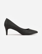 vices Pantofi stiletto Negre cu toc cui cu branț din piele decorate cu sclipici Edelis