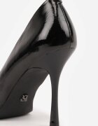 vices Pantofi stiletto Negre Lăcuite cu Brant din Piele Iralde