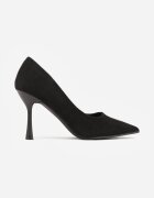 vices Pantofi stiletto Negri cu branț din piele Afurriva